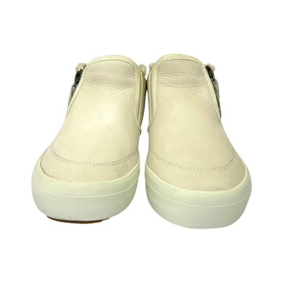 Sperry Women's Crest Side Zip Cozy Sneaker Boot Size 6.5 Ivory Suede STS87905 - Picture 6 of 12